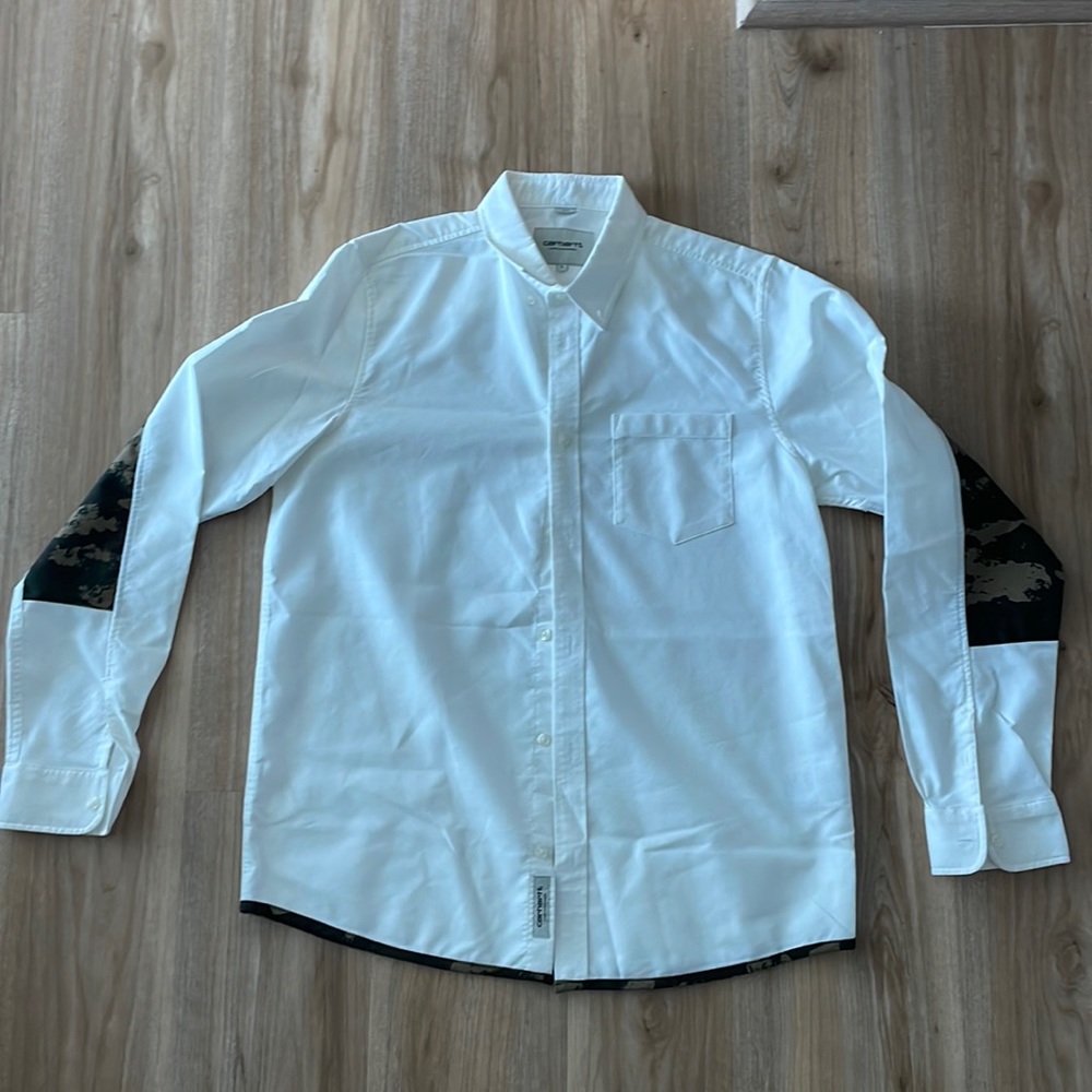 Carhartt slim button down shirt